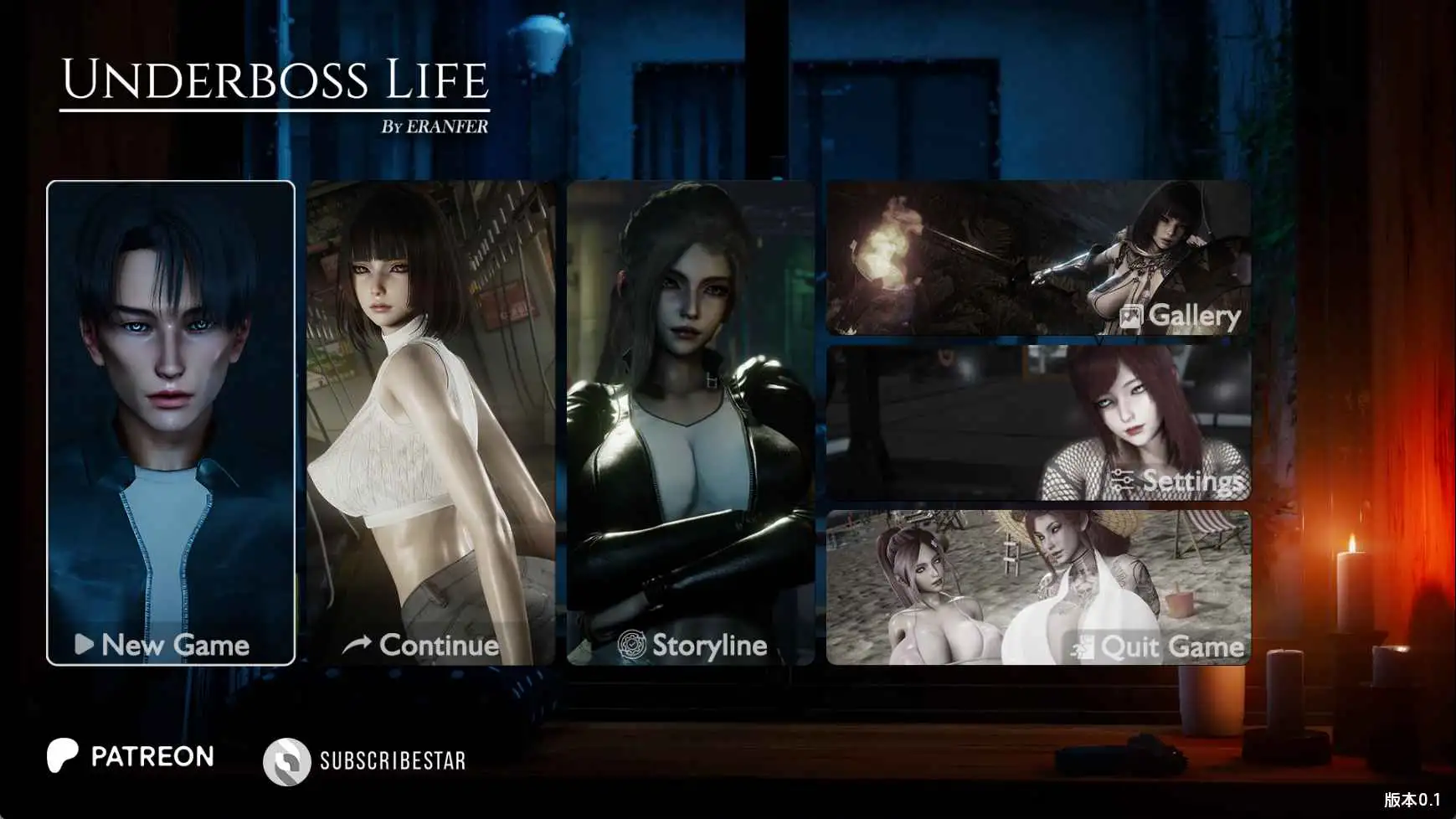 【亚洲SLG/汉化/动态】副手人生v0.1 AI版【PC+安卓/1.03G/更新】Underboss Life [v0.1]